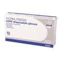 Ultra Fresh LDPE Disposable Gloves (Ladies) - Box of 500
