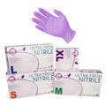 Ultra Fresh Purple Nitrile Disposable Gloves Heavy Duty 5g - Box of 100
