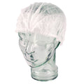 Ultra Health Disposable Crimped Medi Cap 21 Inch White - Carton of 1000