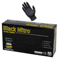 Black Nitrile Nitro Disposable Powder Free Gloves - Heavy Duty